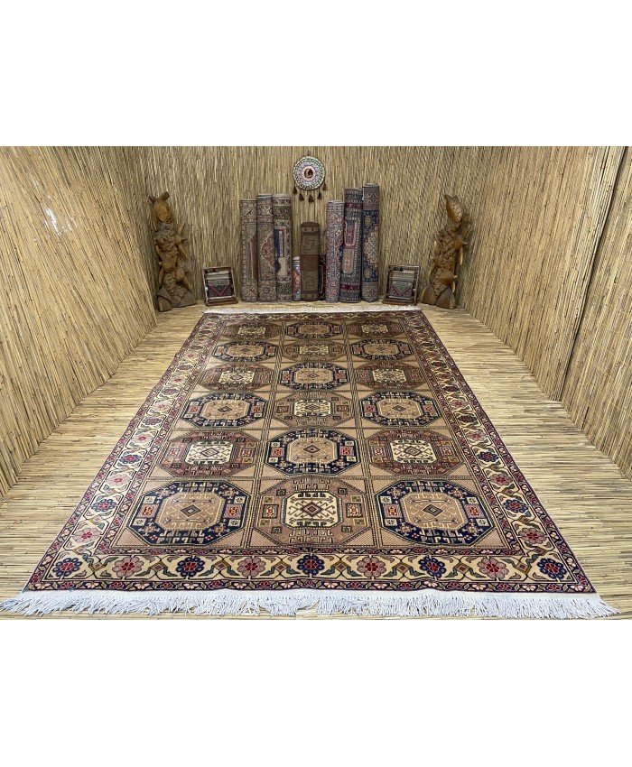 Turkish Kayseri Handmade Wool on Cotton Carpet – FREE SHIPPING..!